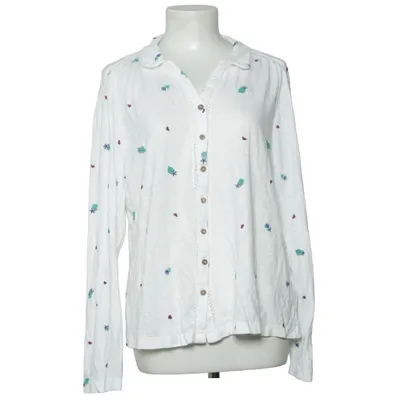 Shirt (White, Multicolored) from Beacan Cove Cotton