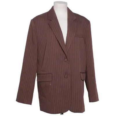 Kavaj (Brun, Vit) från Gina Tricot Elastan, Polyester, Viskos