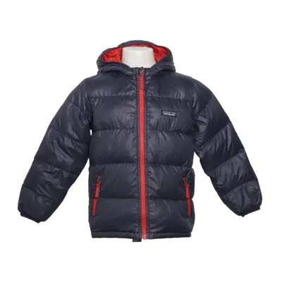 Dunjakke (Blå, Rød) fra Patagonia Dun, Fjer, Polyester