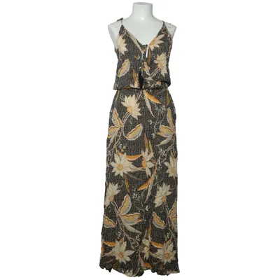 Maxi dress (Black, Yellow, Multicolored) from Summum Woman Viscose