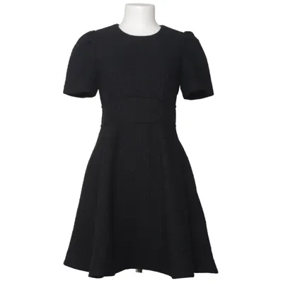 Klänning (Svart) från Love Lolina Återvunnen polyester, Ull