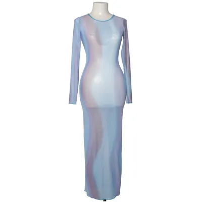 Långklänning (Blå, Lila) från Motel Polyester