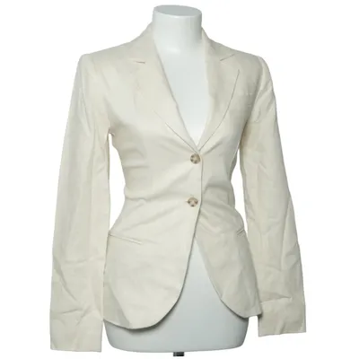 Blazer (Linen Blend Fitted Blazer) van NA-KD Katoen, Linnen, Viscose