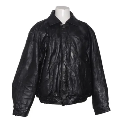 Läderjacka (Svart) från Fondini Skinn, Polyester