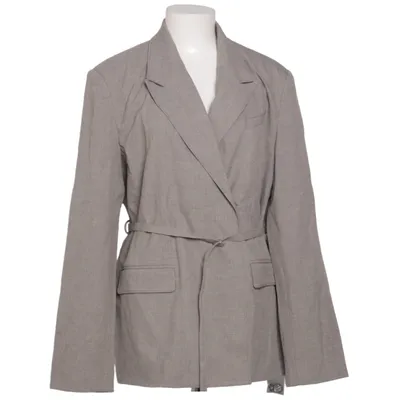 Kavaj (Grå) från NA-KD Elastan, Polyester, Viskos