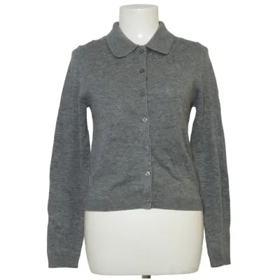 Cardigan (Grå) fra Bik Bok Polyamid, Uld