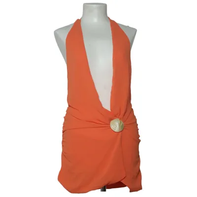 Haut dos-nu (Orange) de Peppermayo Polyester