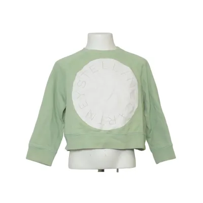 Collegetröja (Grön, Vit) från Stella McCartney Kids Bomull, Elastan