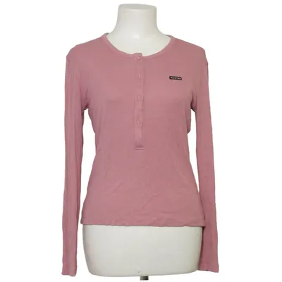 Henley shirt (Roze) van Munthe