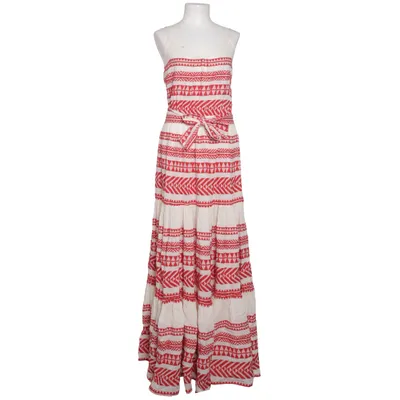 Maxi jurk (Rood, Wit) van Devotion Katoen