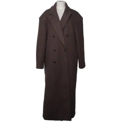 Coat (Brown) from Source Unknown Polyester, Wool