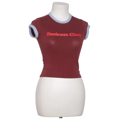 T-shirt (Rouge, Bleu) de Eytys Élasthane, Coton biologique