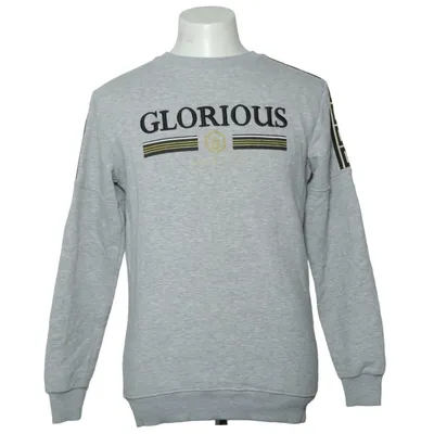 Sweatshirt (Gris, Multicolore) de Glorious Gangsta Coton, Élasthane, Polyamide, Polyester