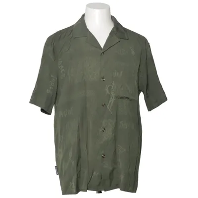 Kortärmad skjorta (Grön) från Han Kjøbenhavn Polyester, Viskos