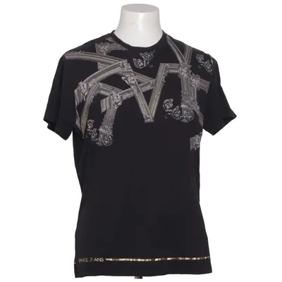 T-shirt (Svart, Flerfärgad) från Versace Jeans Bomull