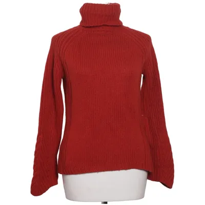 Turtleneck (Rød) fra L.O.G.G by H&M Uld, Nylon