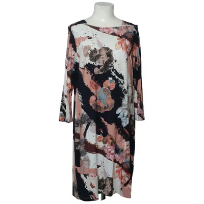 Jurk (Zwart, Wit, Roze) van Mingel Elastaan, Viscose