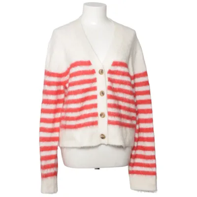 Cardigan (Rød, Hvid) fra Part Two Alpacauld, Elastan, Polyamid, Polyester, Viscose