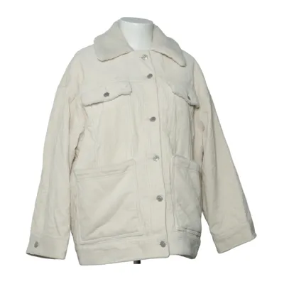Shearling Jacke (Beige) von Weekday Baumwolle, Polyester