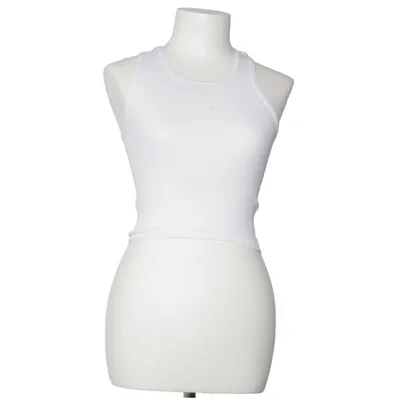 Tank Top (White) from Hanes Cotton, Polyester