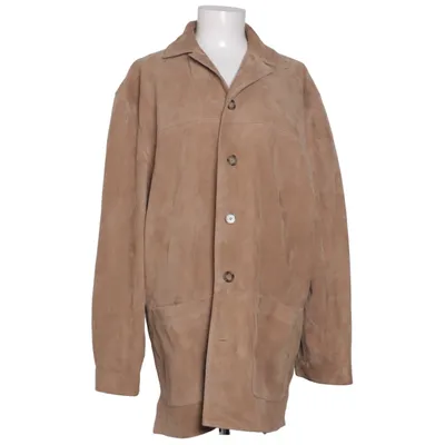 Läderkavaj (2000215511 AW24) från Filippa K Polyester, Mocka, Viskos