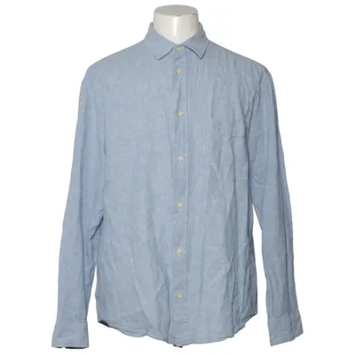 Skjorta (Blå) från L.O.G.G by H&M Bomull, Linne