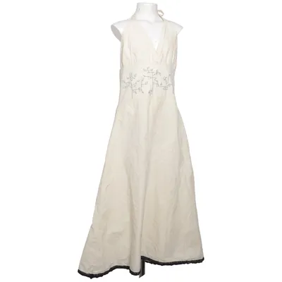 Halternek jurk (Beige) van Ewa I Walla