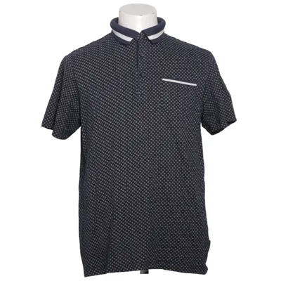 Polo shirt (Blue, White) from Burton Menswear Cotton