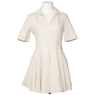 Skjortklänning (Beige) från Zara Bomull, Elastan