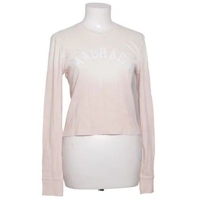 Långärmad t-shirt (Rosa, Vit) från Madhappy Bomull