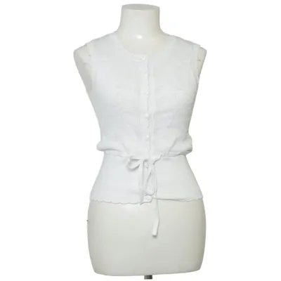 Vest (White) from Bik Bok Recycled cotton