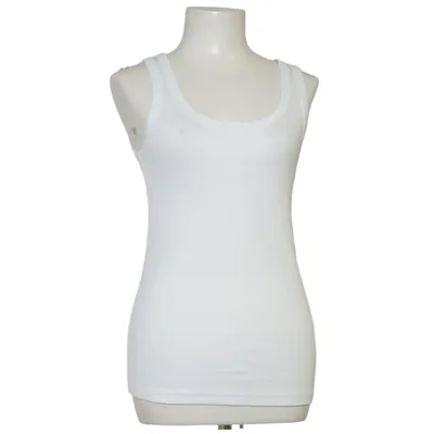 Maternity tank top (White) from H&M Mama Cotton, Elastane