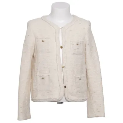 Kavaj (Beige) från Zara Girls Akryl, Bomull, Polyester, Viskos