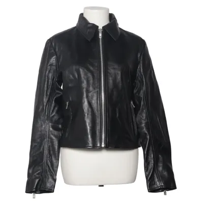 Läderjacka (Sashiloh jacket 14686) från Samsøe & Samsøe Skinn, Viskos