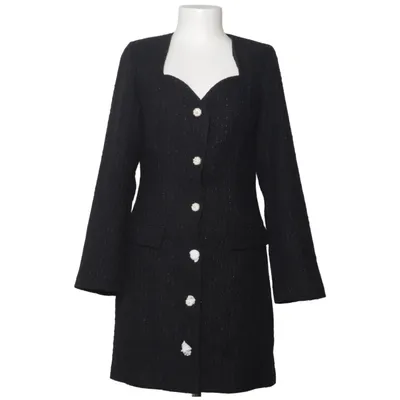 Klänning (Svart) från Love Lolina Återvunnen polyester, Ull