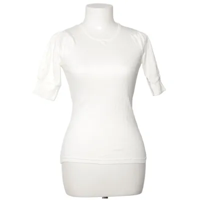 Langarmshirt (Weiß) von Magasin Du Nord Bio-Baumwolle