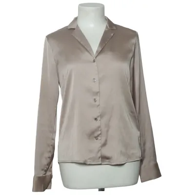 Skjorte (Miranda Satin Shirt) fra Neo Noir Elastan, Polyester