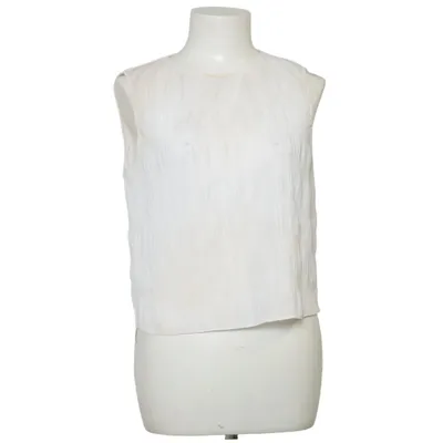 Top (Hvid) fra Lindex Elastan, Polyester