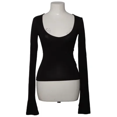 Lange mouwen shirt (Zwart) van A-DSGN Elastaan, Modal, Tencel