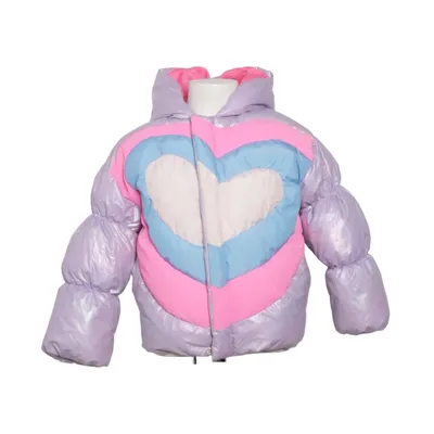 Vinterjacka (Lila, Rosa, Blå, Flerfärgad) från Billieblush Polyester