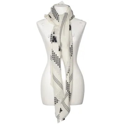 Châle (Blanc, Noir) de By Malene Birger Laine