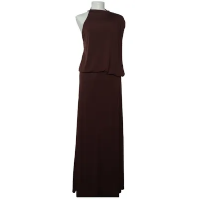Maxikjole (Brun) fra Gina Tricot Elastan, Polyester