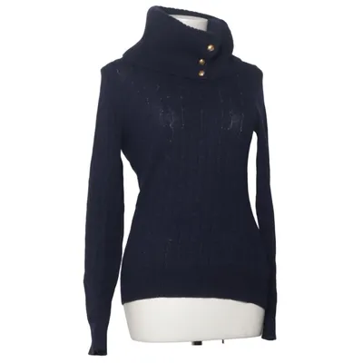 Pul à col roulé (Bleu) de Lauren Ralph Lauren Cachemire, Coton, Polyamide, Viscose, Laine