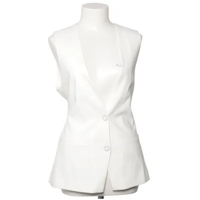Väst (Vit) från Remain Elastan, Återvunnen polyester, Viskos