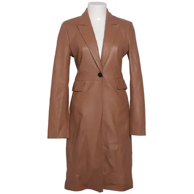 Läderkappa (Brun) från Dorothee Schumacher Skinn, Polyester