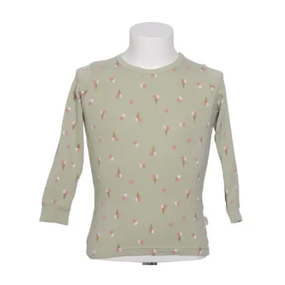 Långärmad t-shirt (Grön, Rosa) från 808 Elastan, Ekologisk bomull