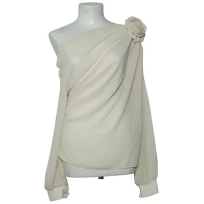 Blouse (Beige) Polyester