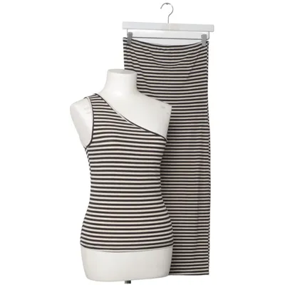 Ensemble (Noir, Beige) de Object Élasthane, Polyester, Viscose
