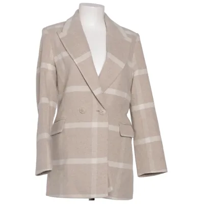 Skepparkavaj (Beige, Vit) från & Other Stories Polyester, Viskos, Ull