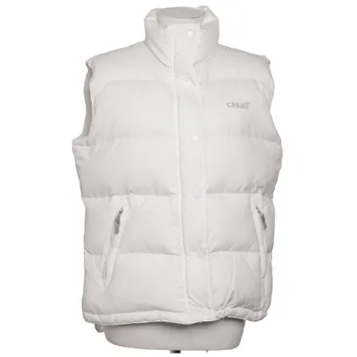 Dunväst (Vit) från Casall Dun, Fjädrar, Polyamid, Polyester